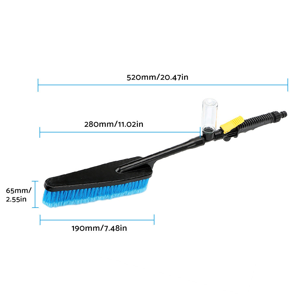 Long Handle Foam Wash Brush
