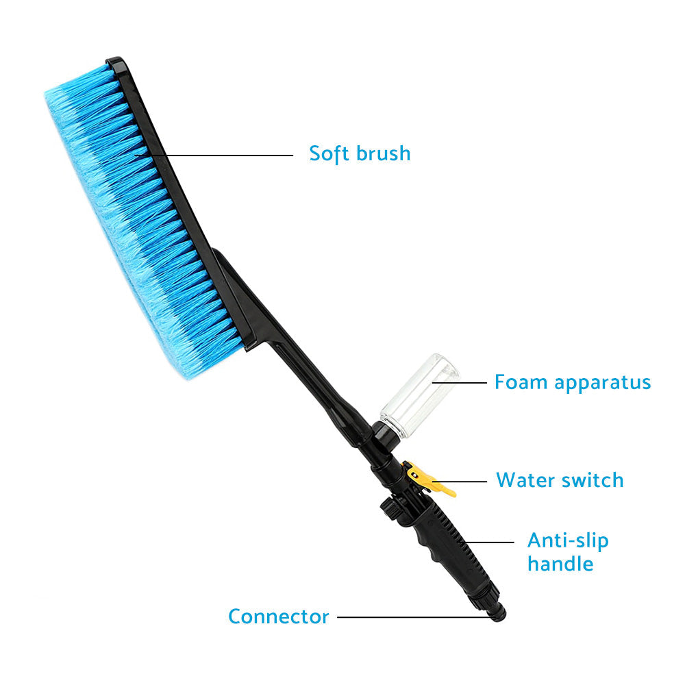 Long Handle Foam Wash Brush
