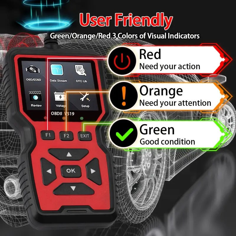 Scanner Diagnóstico OBD2 USB